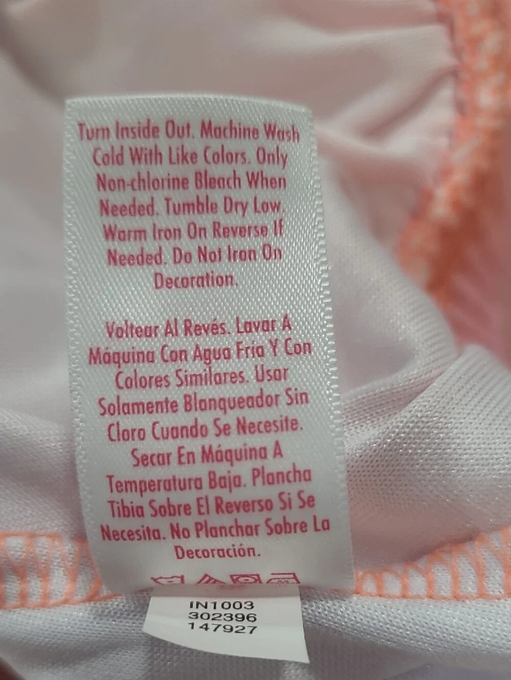 Justice Girls Ombre Half-Zip Pullover - Peach & Lavender